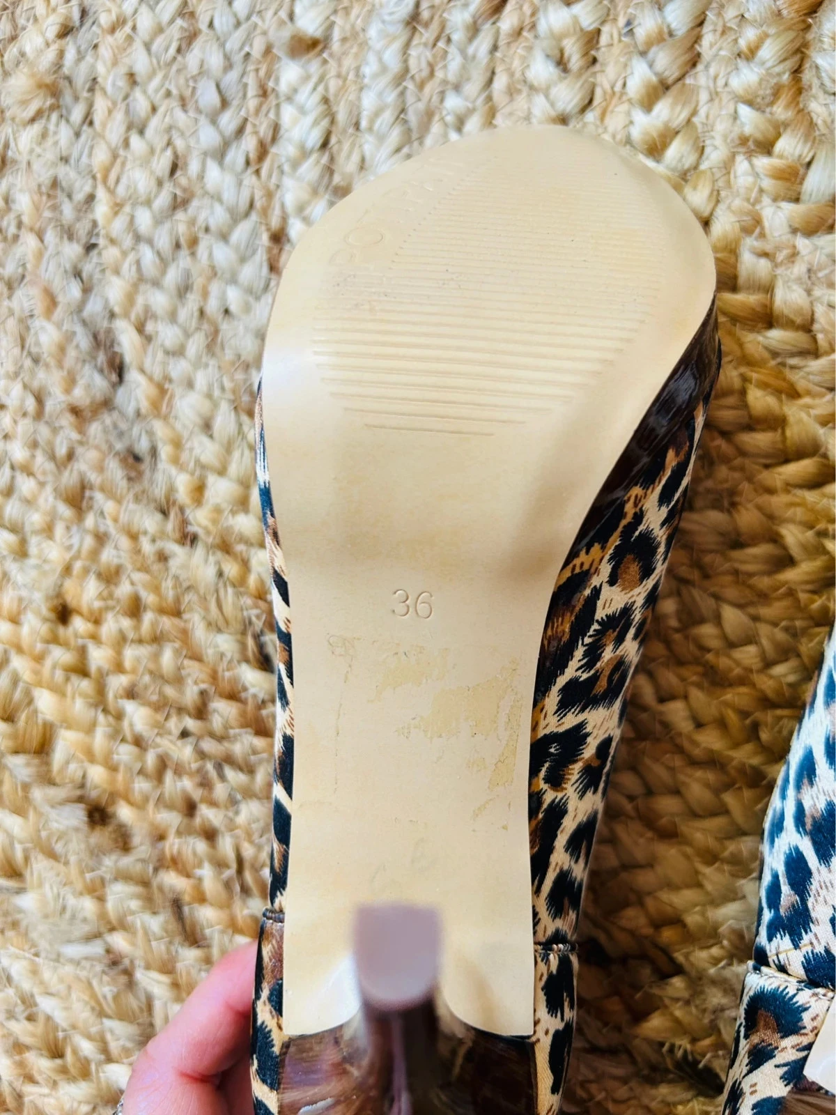 👠🐆Glamour Chic Leopard Glamour Chic EU36 Glam Elegant Leopard Peep Toe Heels UK3🐆👠 – photo 7